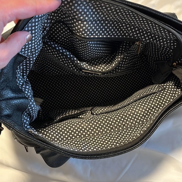 Black messenger bag - Picture 2 of 4